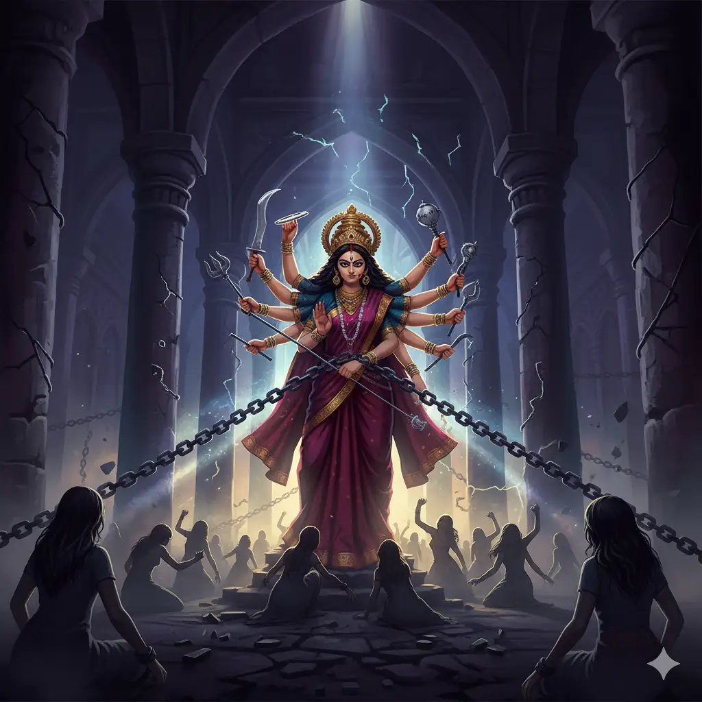 Guwahati’s Athgaon Durga Puja Pandal to Highlight ‘Nari Nirjaton’ Theme