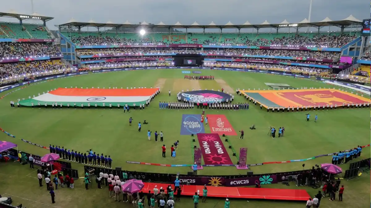 Cricket Fever Takes Over Guwahati as Fans Gather at Barsapara Stadium for ICC Women’s World Cup Opener