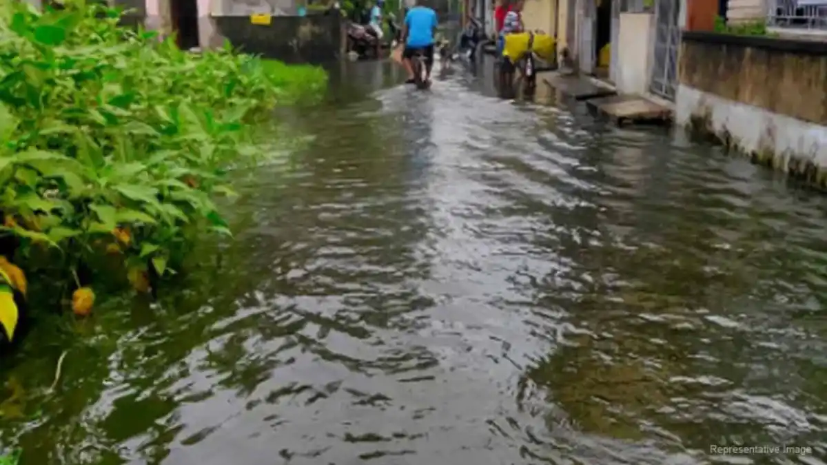 Bikash Nagar in Guwahati’s Ghoramara Battles Year-Round Waterlogging