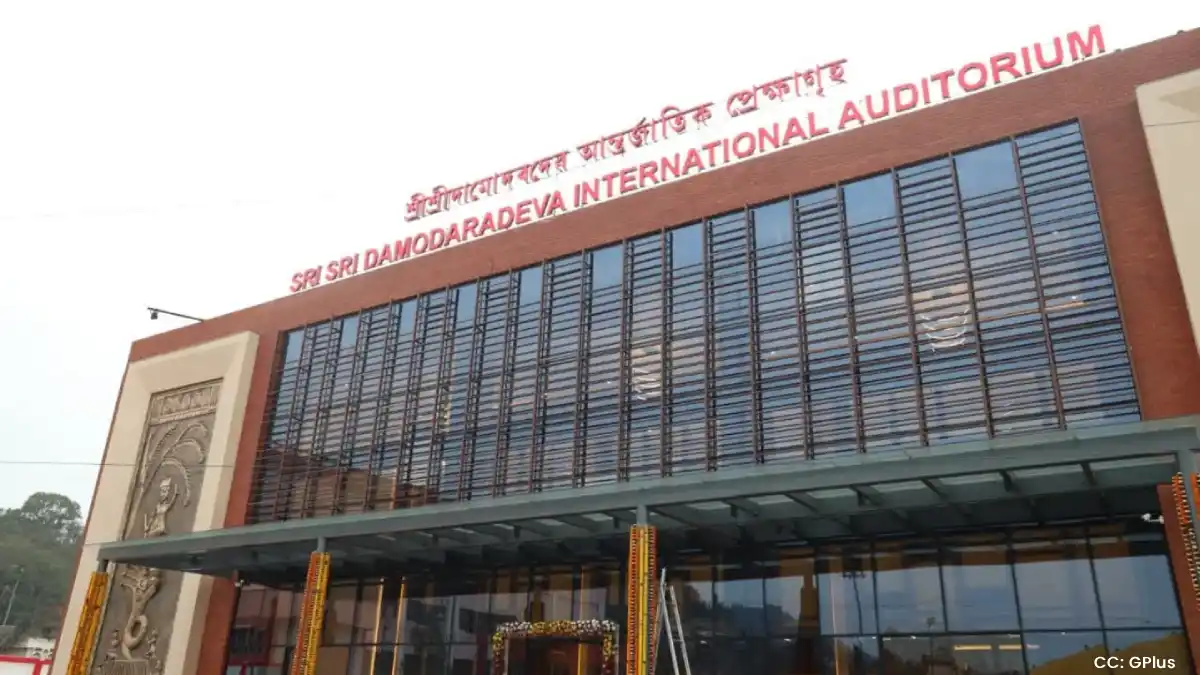 CM Inaugurates Sri Sri Damodardeva International Auditorium in Guwahati