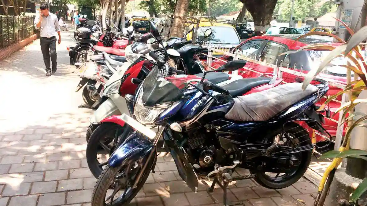 Footpaths Turn Parking Lots as Two-Wheelers Block Guwahati Sidewalks