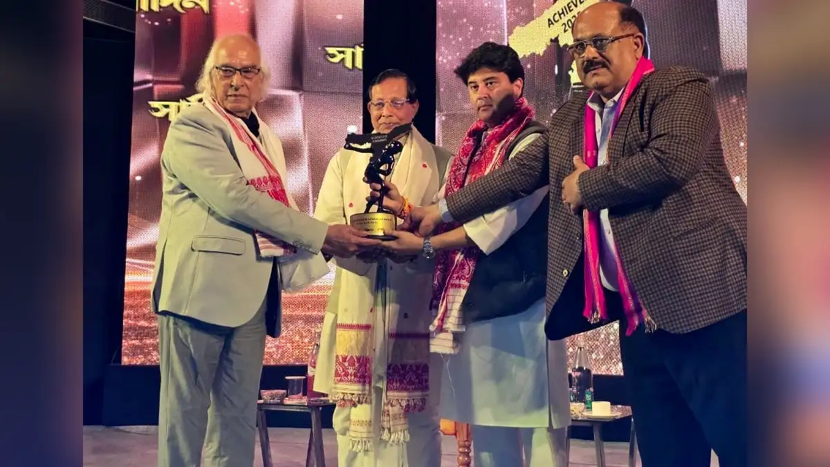 Polen Borkotoky Honoured with ‘Sadin Award’ at Achiever Awards 2025
