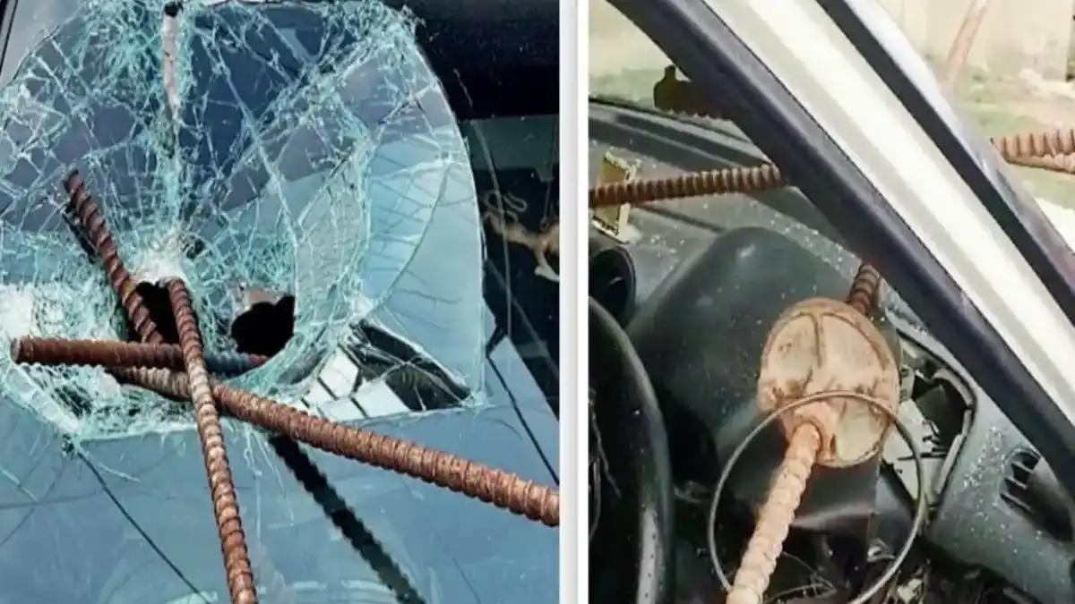 Exposed Flyover Rods Raise Safety Concerns in Guwahati