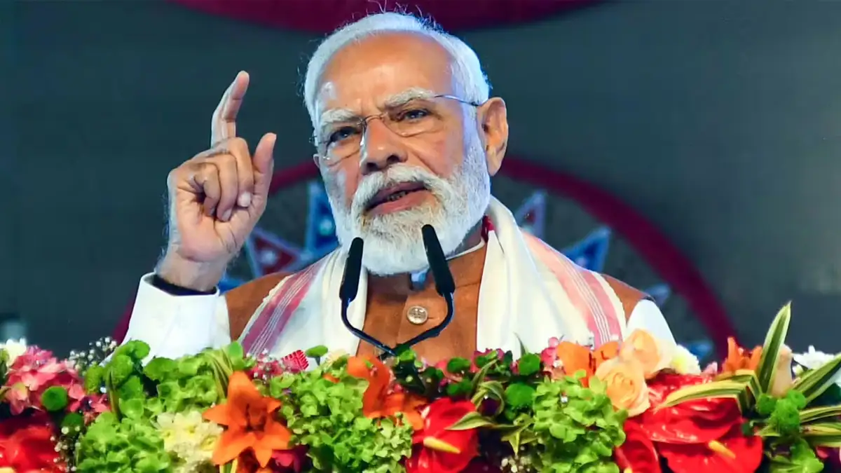 PM Narendra Modi Inaugurates ₹5,450-Cr Projects at Lachit Ghat, Guwahati